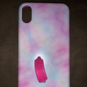 Loopy case iPhone X Max Pink